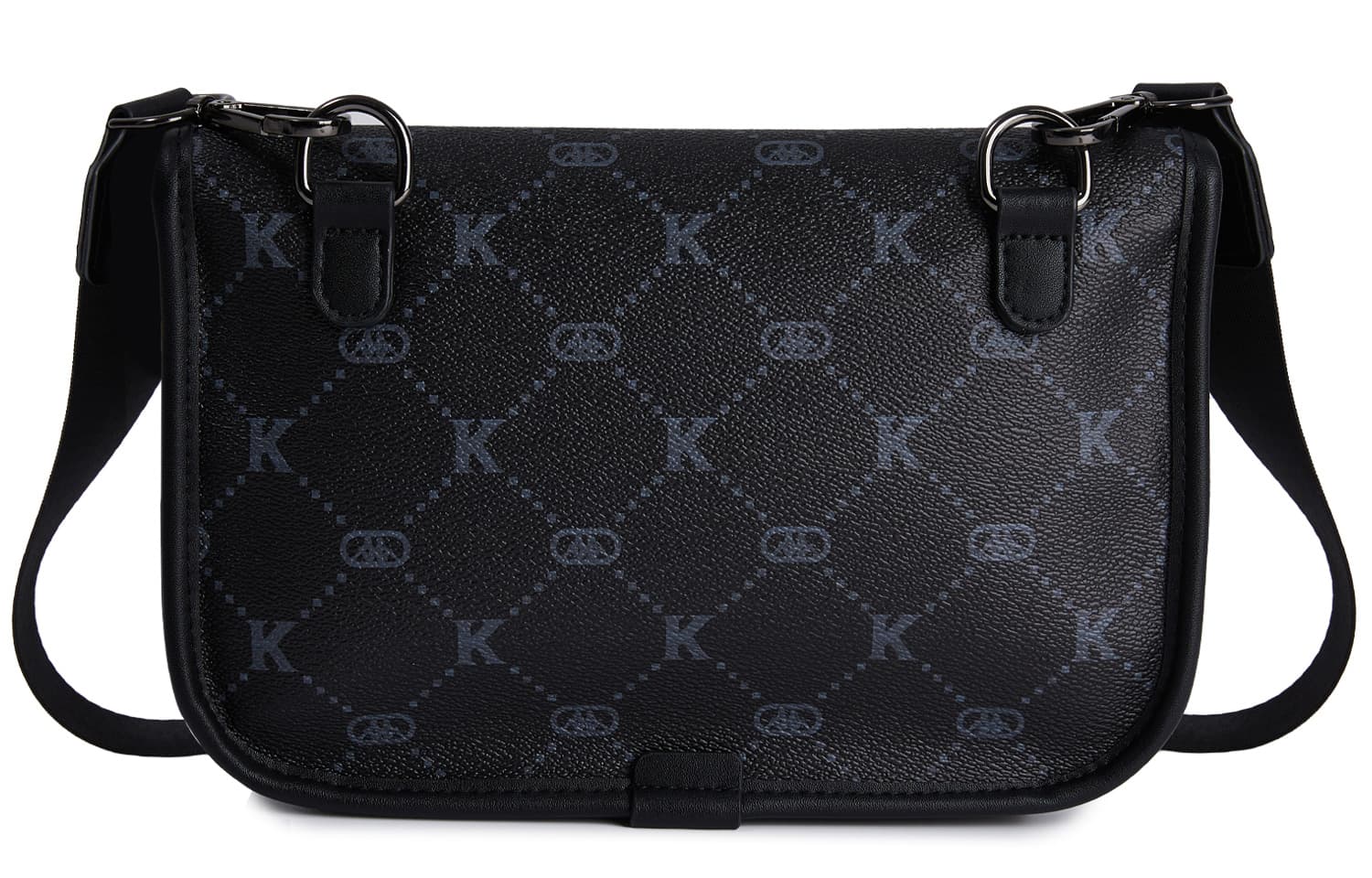 Мини-сумка Kappa Crossbody Bag Black - изображение 3