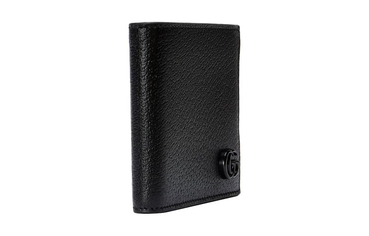 Кошелек Gucci Leather Wallet Black - изображение 2