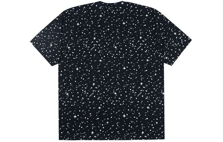 Футболка Drew House logo Secret Ss Tee - Secret Starry Night T - изображение 2