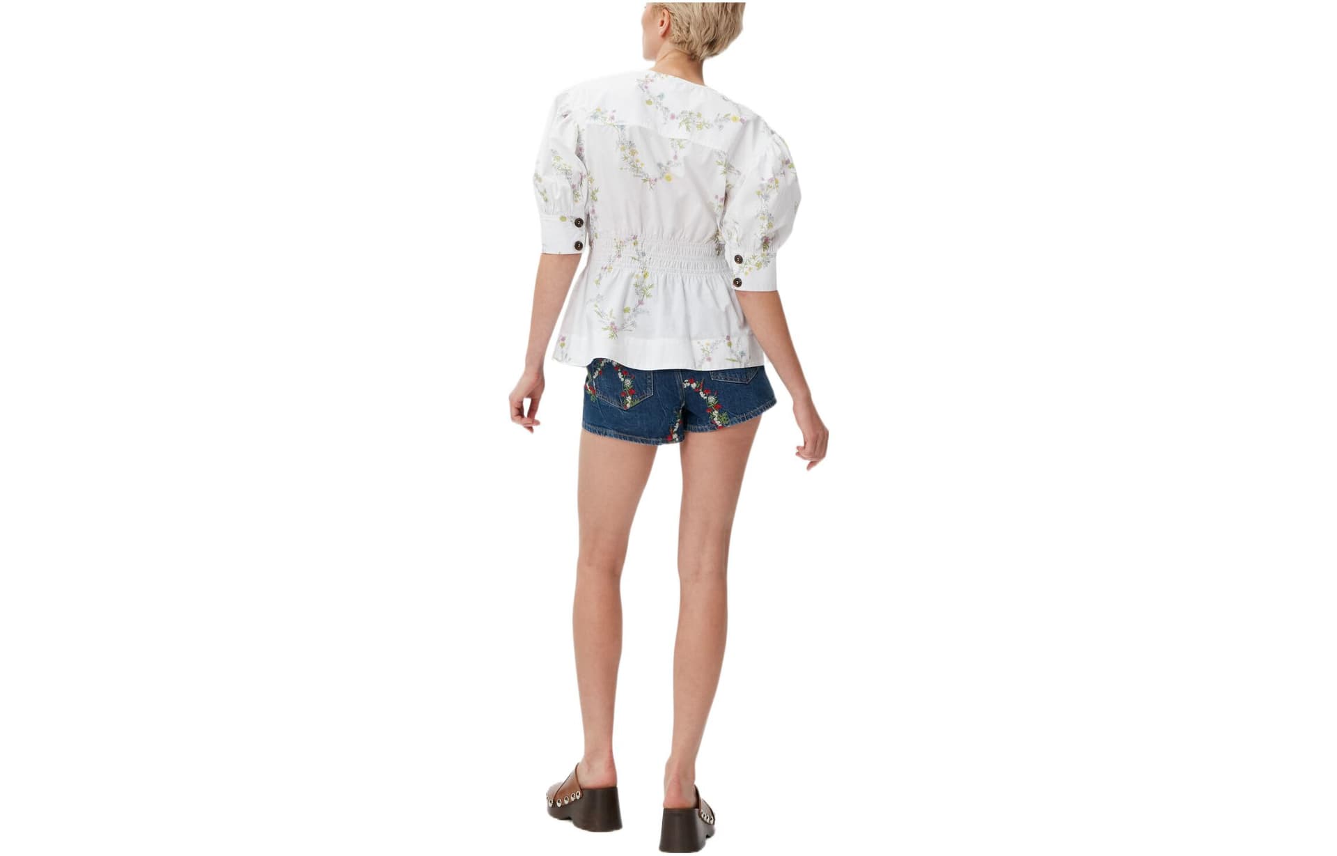 Блузка GANNI SS22 V - изображение 2