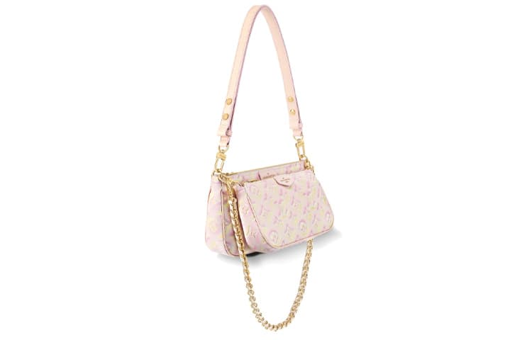 Мини-сумка Louis Vuitton Multi Pochette Accessories Starry Series Pink - изображение 2