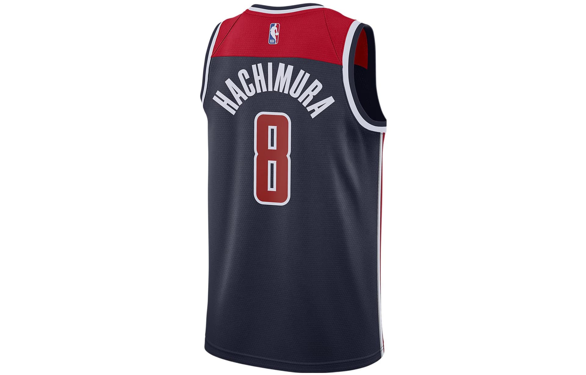 Баскетбольная майка Jordan Washington Wizards Rui Hachimura 8 Black - изображение 2