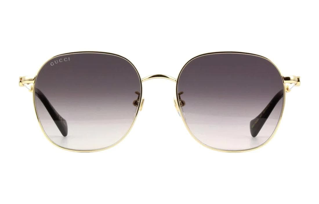 Солнцезащитные очки Gucci Vintage Round Sunglasses Gold - изображение 3