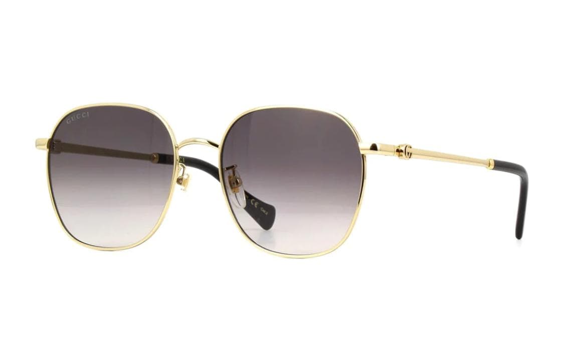 Солнцезащитные очки Gucci Vintage Round Sunglasses Gold - изображение 1