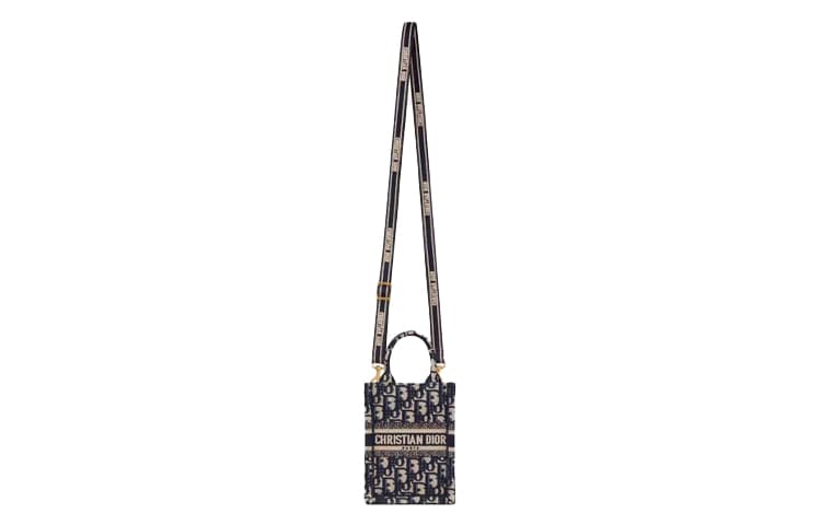 Сумка Dior Book Tote Mini Blue - изображение 4