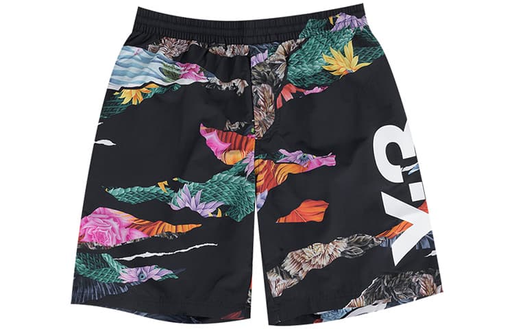 Шорты Y-3 SS22 Large Logo Floral Swim Shorts - изображение 5