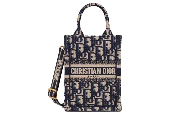 Сумка Dior Book Tote Mini Blue - изображение 1