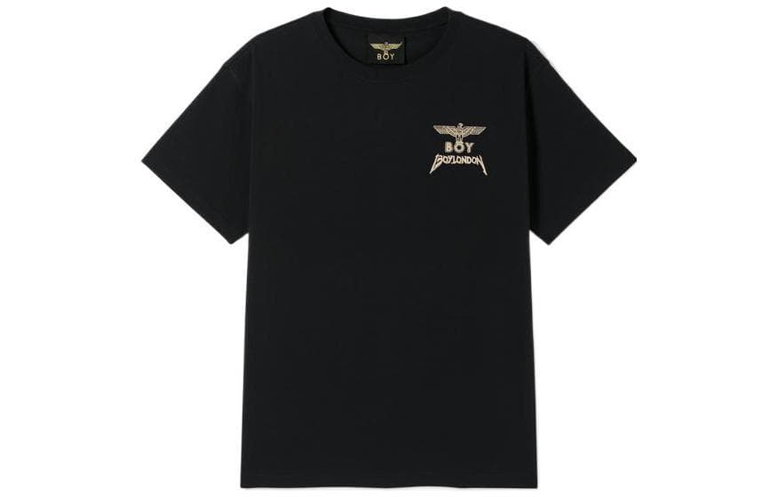 Футболка Boy London SS22 Logo Embroidered T-Shirt Black - изображение 2
