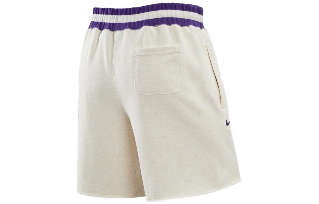 Баскетбольные шорты Nike Lakers Logo Basketball Shorts White - изображение 2