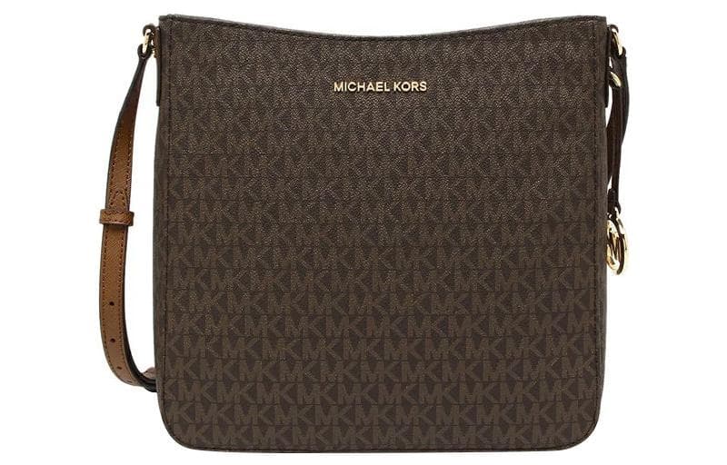 Сумка через плечо Michael Kors Jet Set Travel Brown - изображение 1