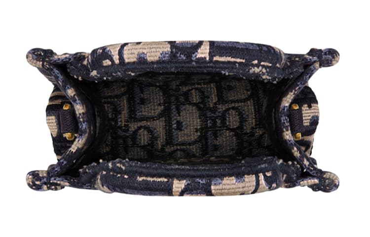 Сумка Dior Book Tote Mini Blue - изображение 5