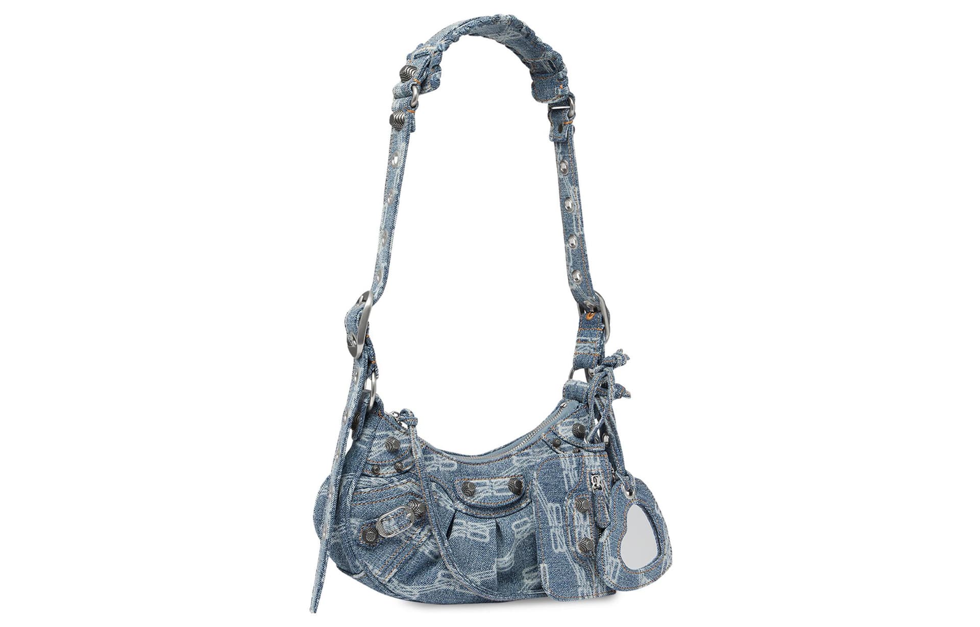 Мини-сумка Balenciaga Le Cagole BB Monogram - изображение 2