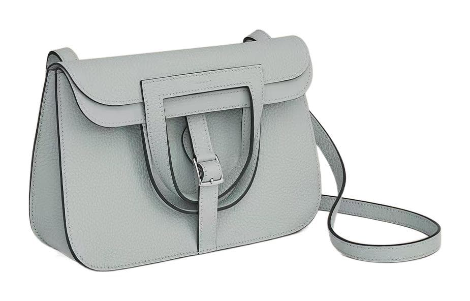 Сумка HERMES Halzan 25 Clemence Bleu Pale - изображение 2