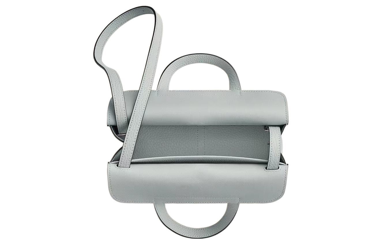 Сумка HERMES Halzan 25 Clemence Bleu Pale - изображение 4
