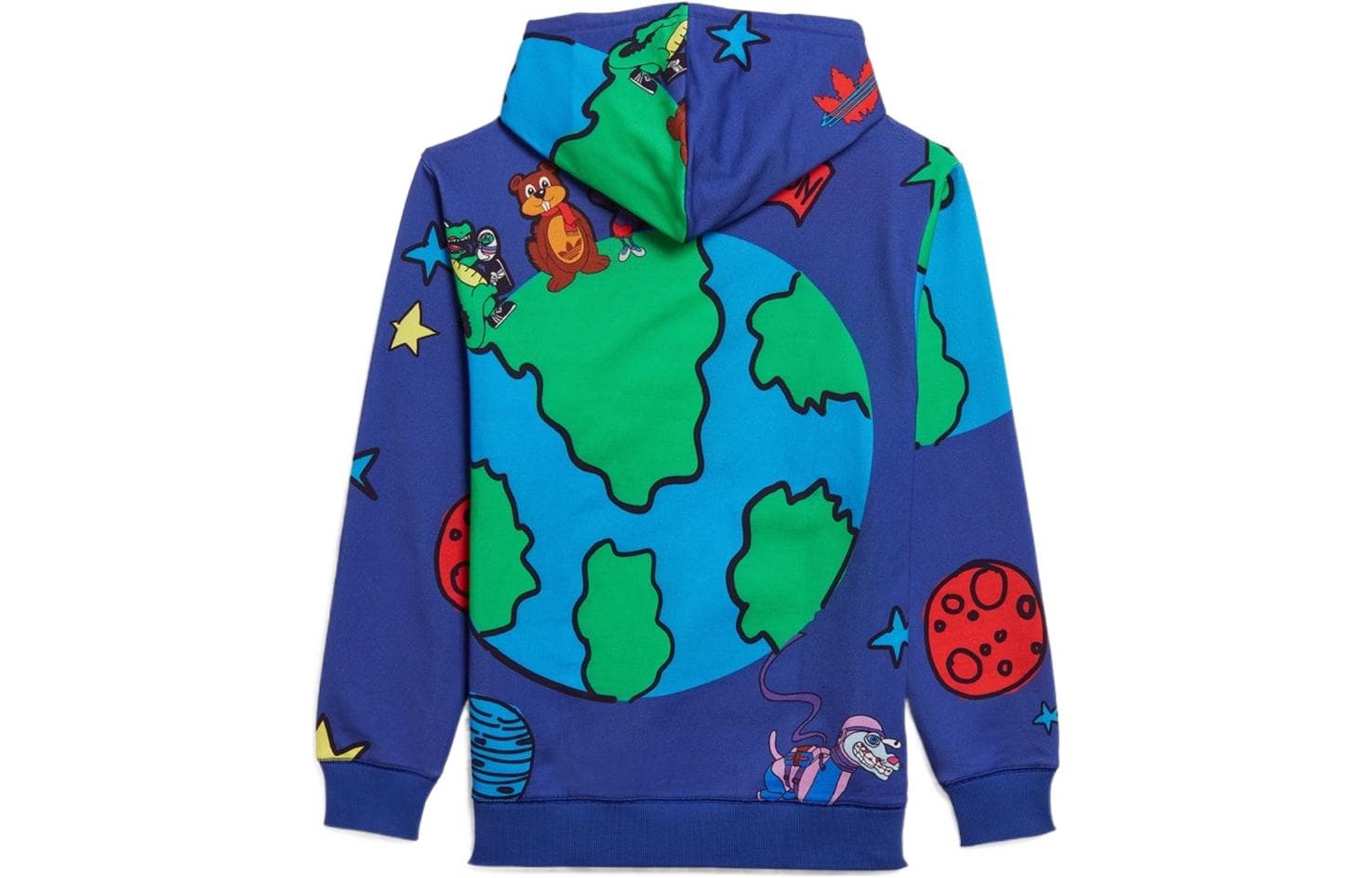 Худи adidas x Kerwin Frost Hoodie Blue - изображение 2
