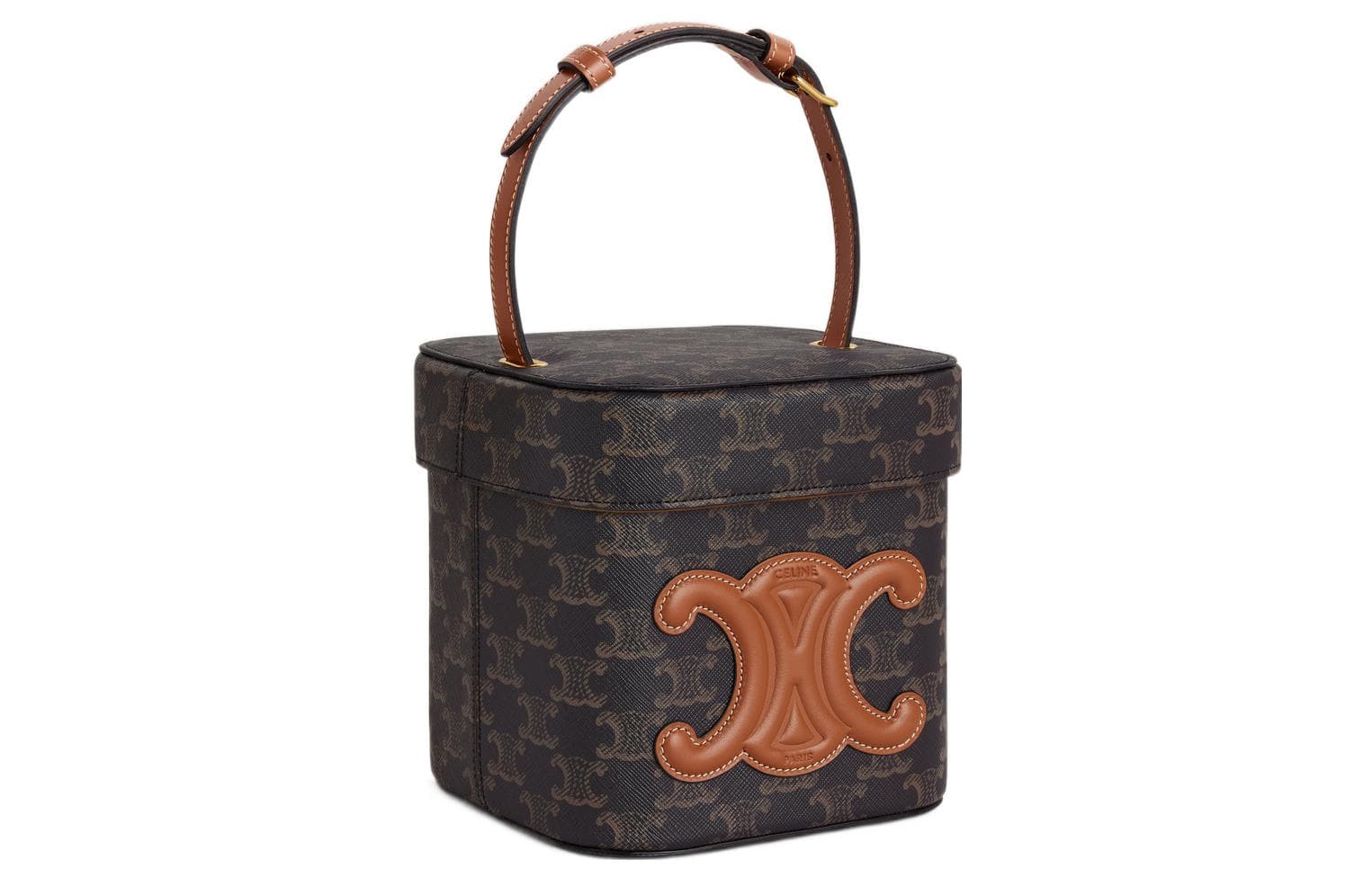 Сумка Celine Triomphe Box Brown - изображение 6