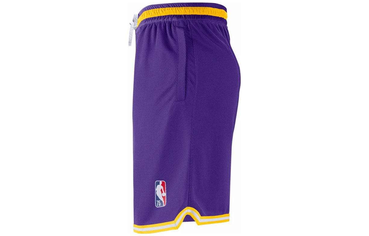 Баскетбольные шорты Nike Los Angeles Lakers Shorts Purple - изображение 3