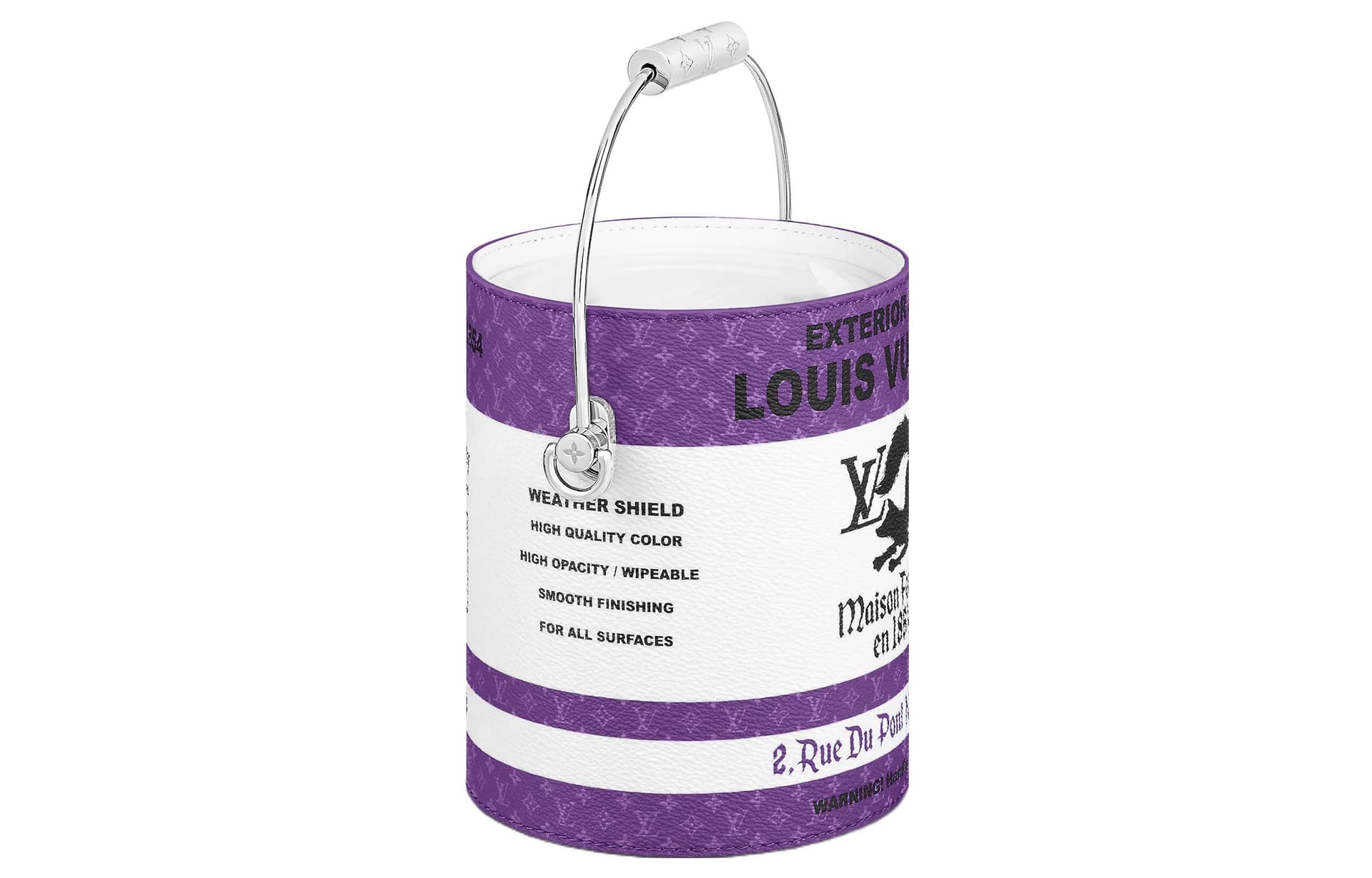 Сумка Louis Vuitton Paint Can Purple - изображение 3