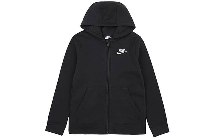 Nike Kids Logo Embroidered Tracksuit Black - изображение 3