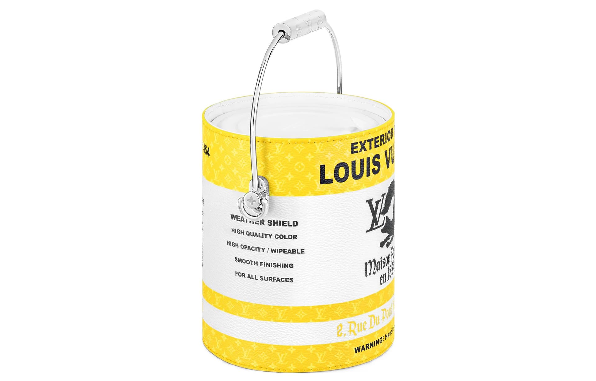 Сумка Louis Vuitton Paint Can Yellow - изображение 3