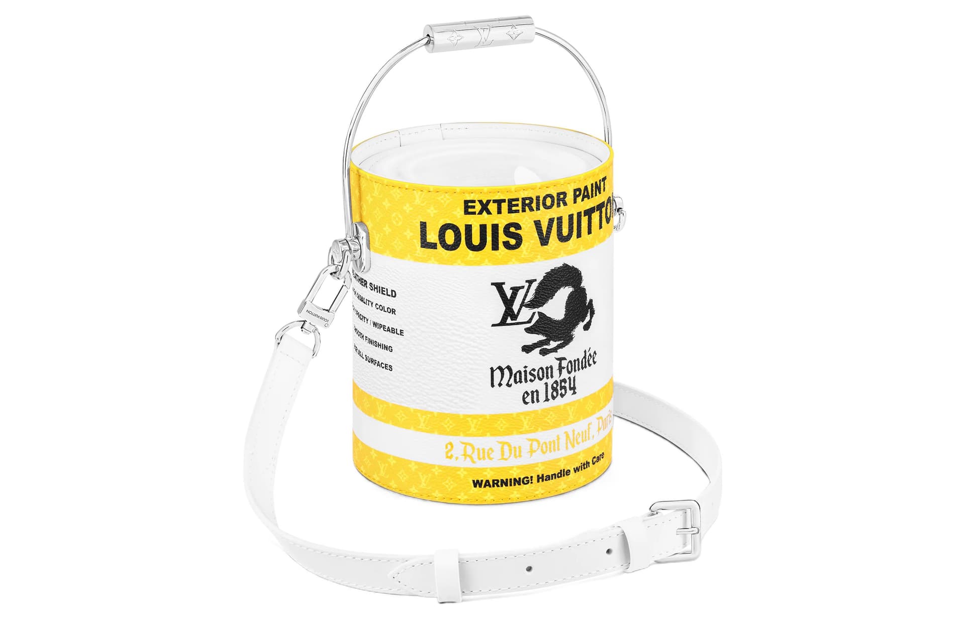 Сумка Louis Vuitton Paint Can Yellow - изображение 1