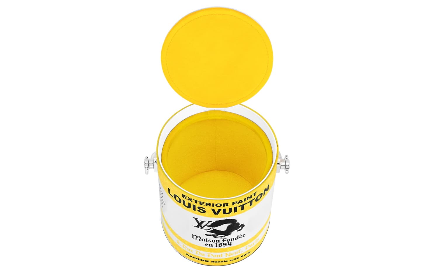 Сумка Louis Vuitton Paint Can Yellow - изображение 5