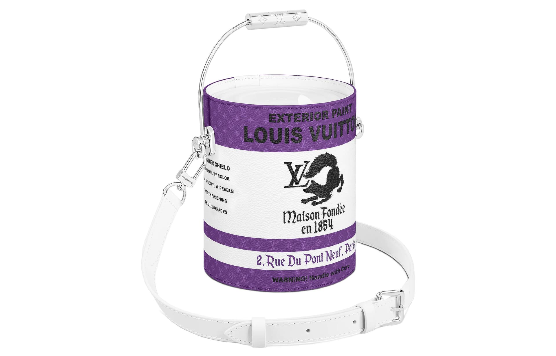 Сумка Louis Vuitton Paint Can Purple - изображение 1