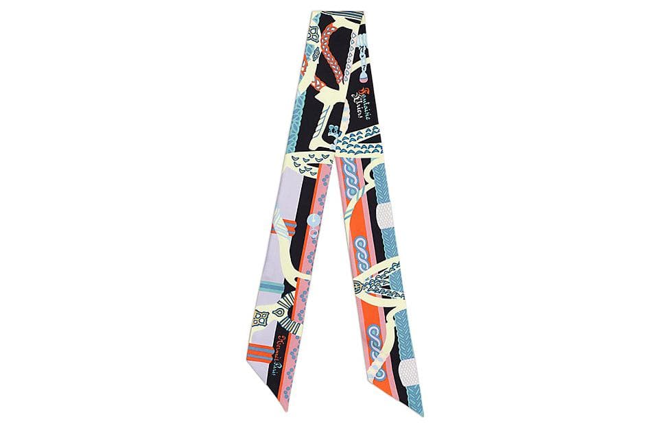 Платок HERMES Fantaisie d'Etriers twilly - изображение 1