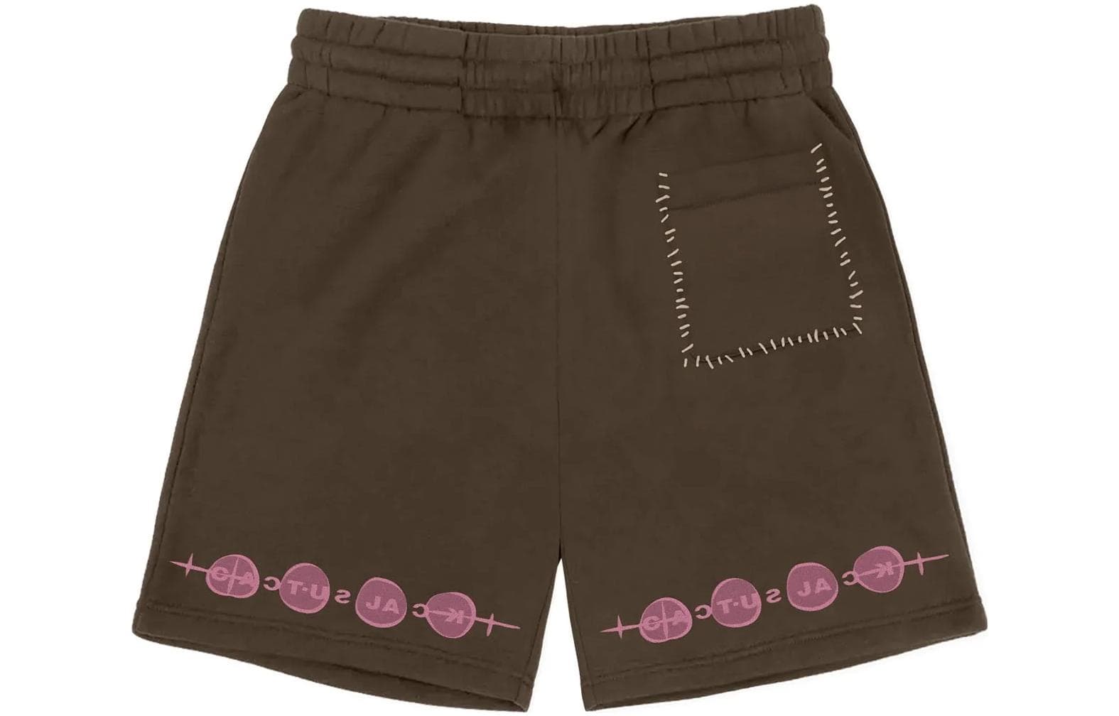 Шорты Travis Scott Cactus Jack FW22 Brown Shorts - изображение 2