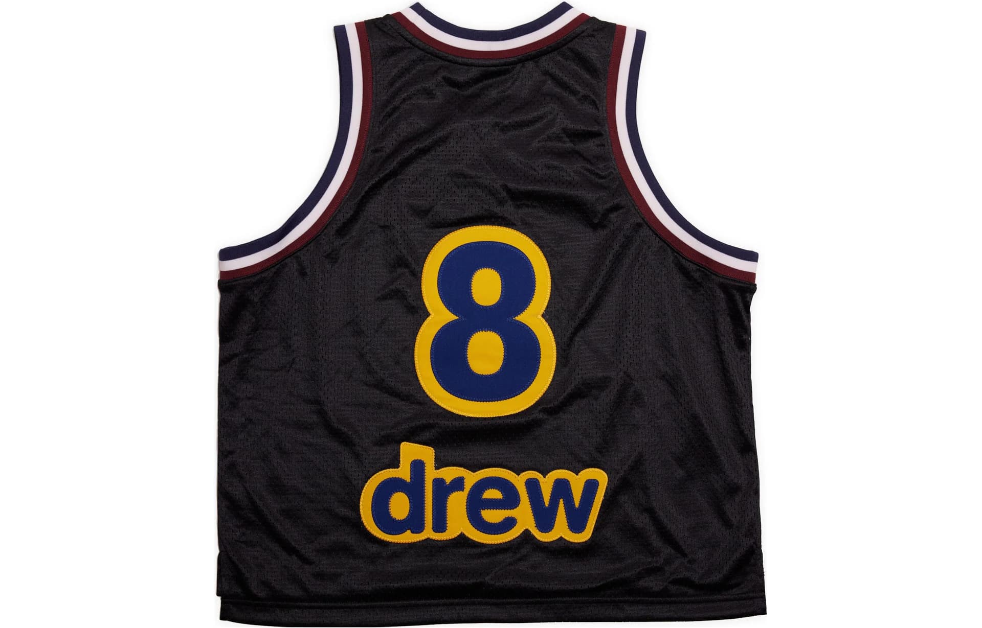 Баскетбольная майка Drew House hummingbirdslogo Hummingbirds Cropped Basketball Jersey Black - изображение 2