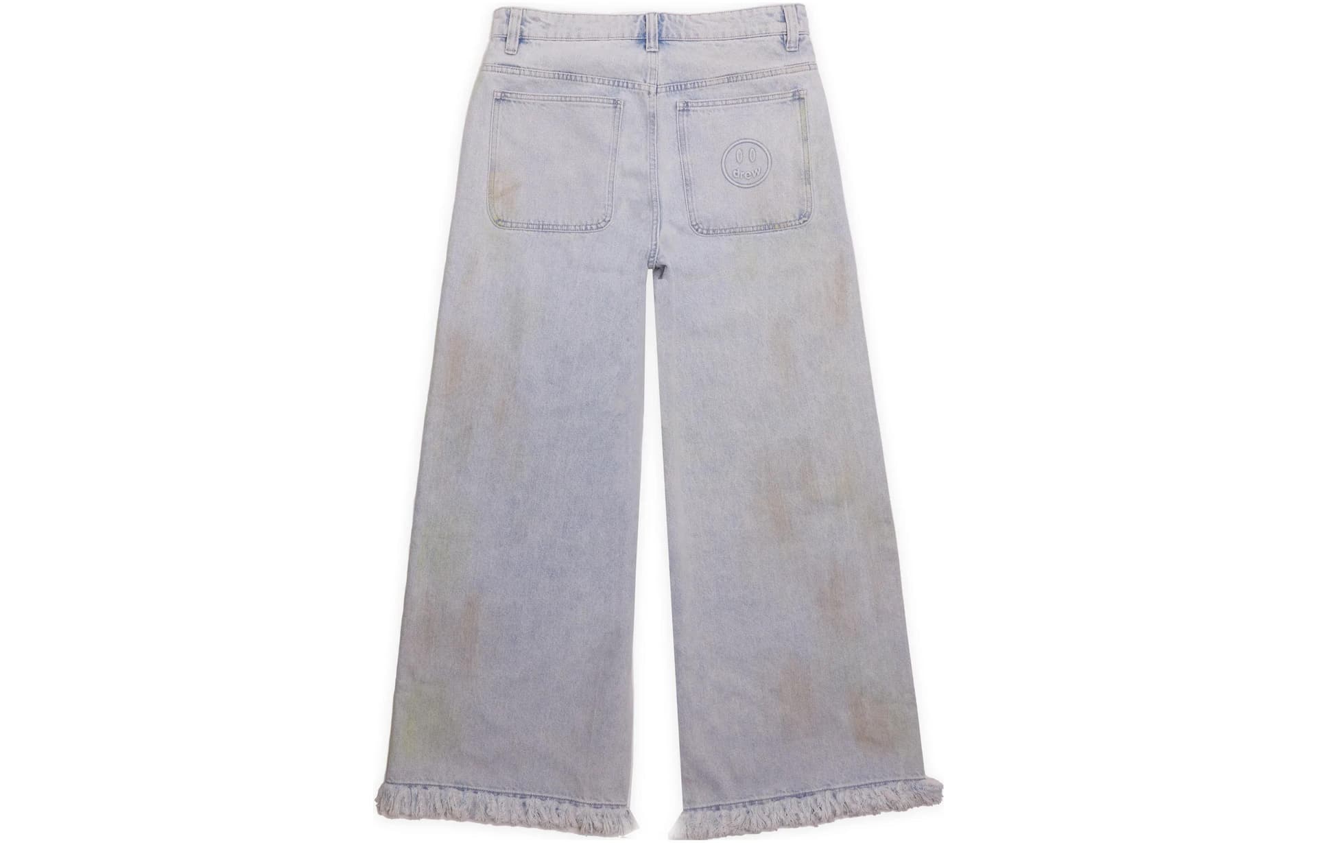 Штаны Drew House hummingbirds Ultra Wide Leg Jean Huston Wash SS22 - изображение 2