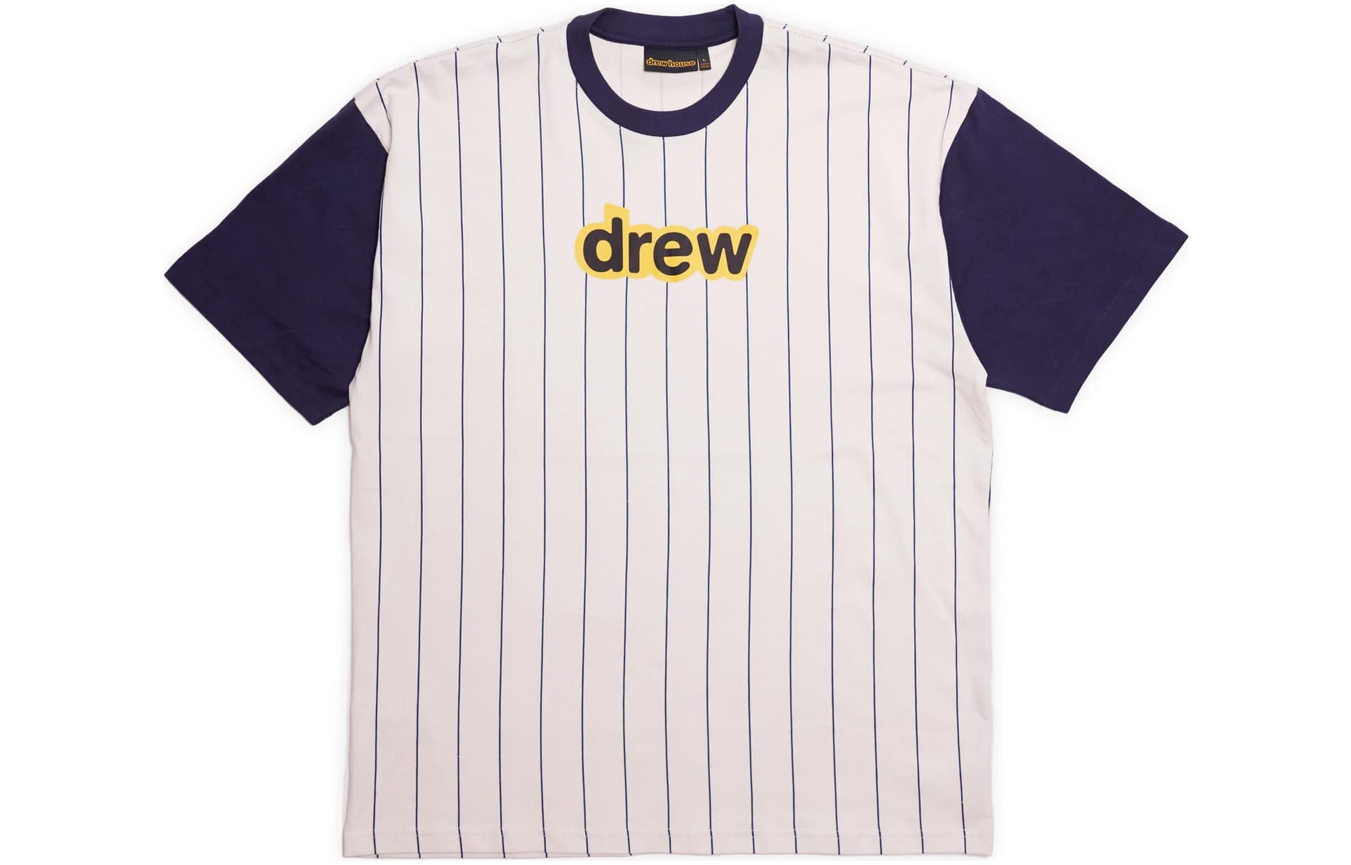 Футболка Drew House Secret Ss Tee Navy Pinstripe LogoT - изображение 1
