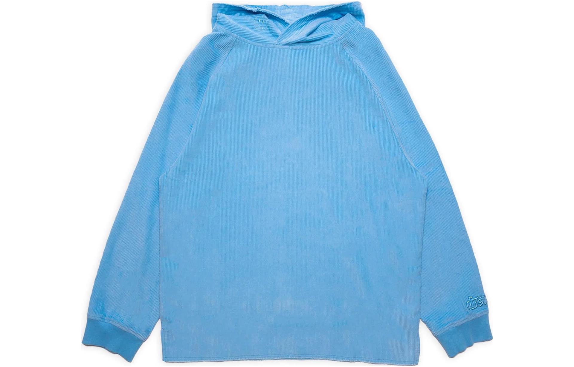 Худи Drew House Corduroy Hoodie Pacific Blue SS22 - изображение 2