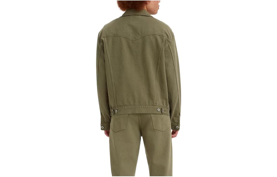 Джинсовая куртка Levis x Silver Tab SS22 Denim Jacket Green - изображение 2