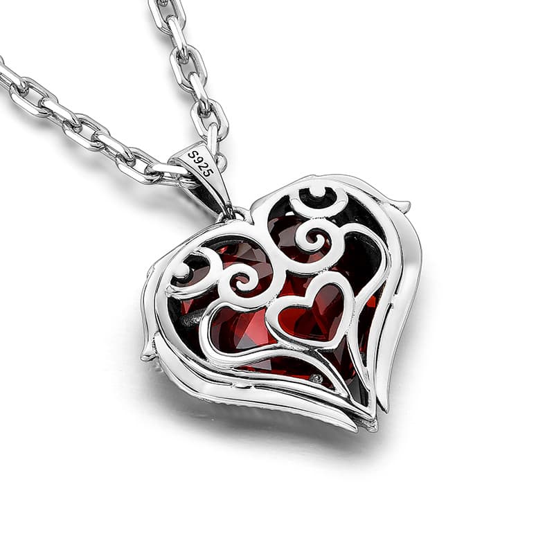 Ожерелье MYSH Angel Wing Heart Necklace - изображение 5