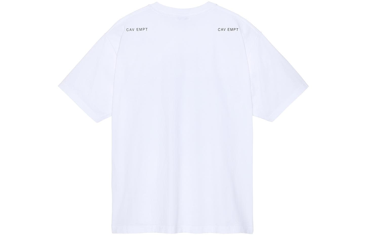 Футболка Cav Empt SS22 Md In The Present Zigs T-White T - изображение 2