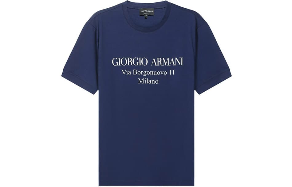 Футболка GIORGIO ARMANI SS22 LogoT - изображение 1
