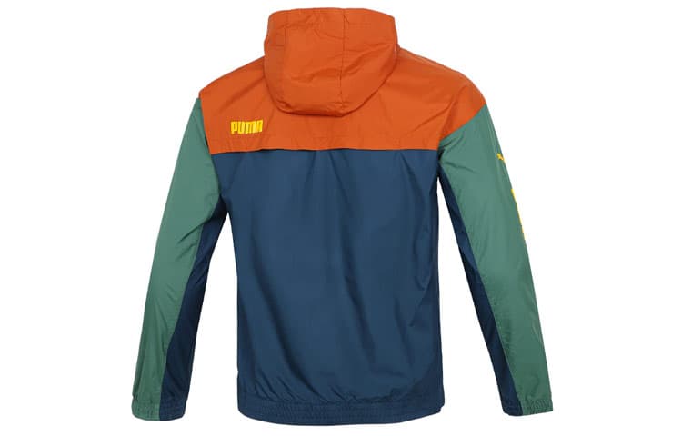 Куртка Puma Colourblock Hooded Windbreaker Logo - изображение 2