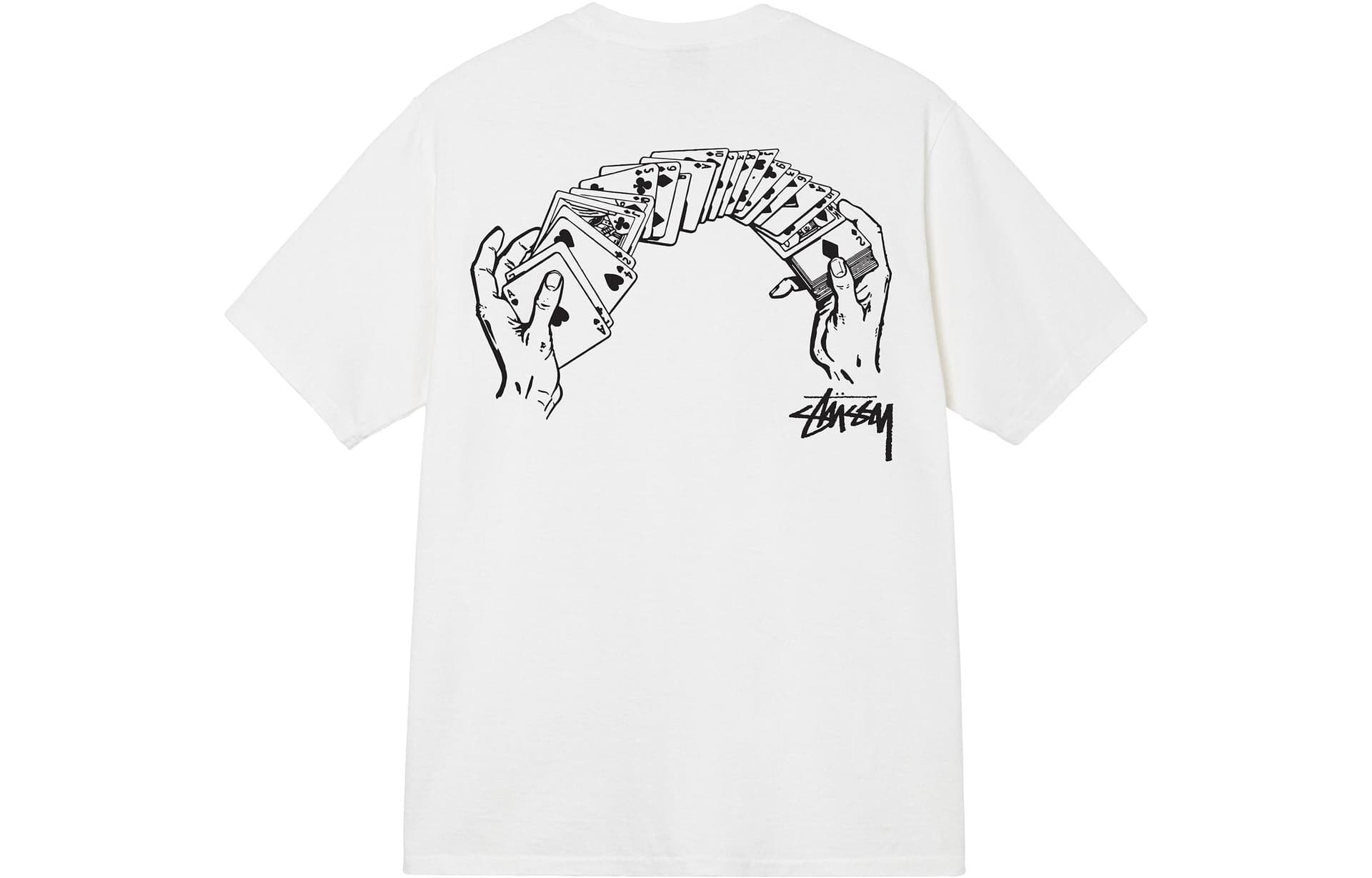 Футболка Stussy FW22 Shuffle Pigment Dyed Tee T - изображение 2