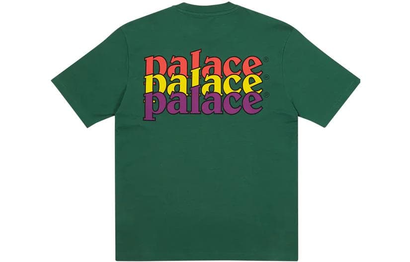 Футболка PALACE FW22 Quality T-shirt Green LogoT - изображение 1