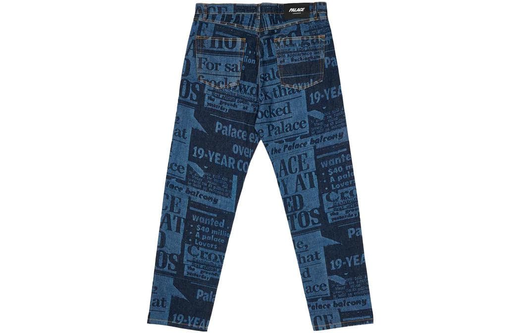 Штаны PALACE FW22 Tabloid Denim Jean Blue - изображение 2