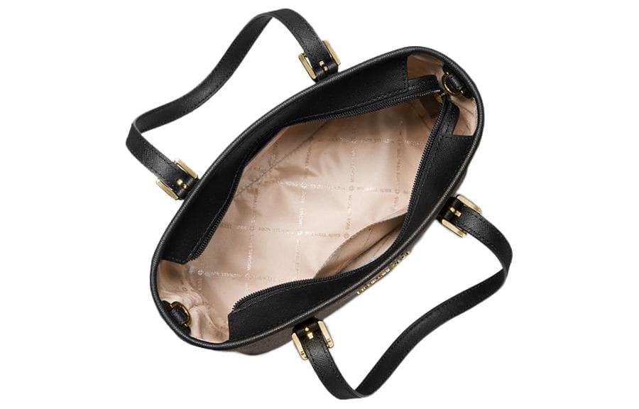 Сумка Michael Kors Jet Set Mini Black/Brown - изображение 3