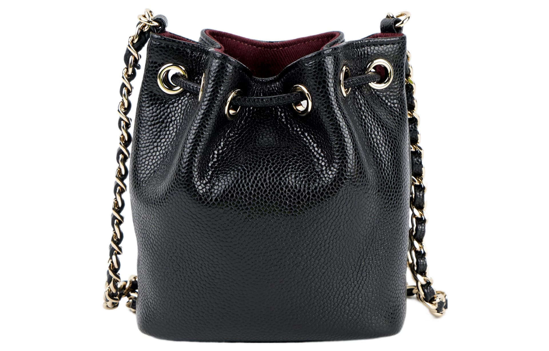 Сумка через плечо CHANEL 22B Bucket Bag Black - изображение 3