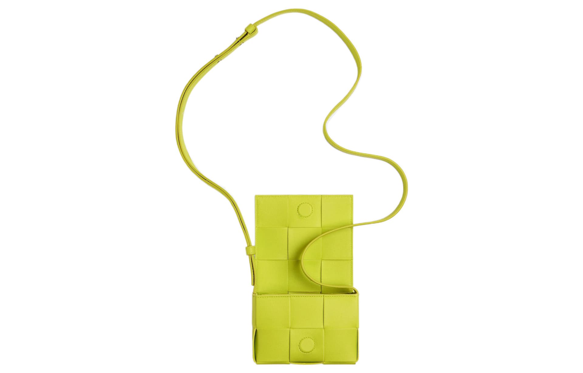 Сумка через плечо Bottega Veneta Cassette Kiwi Green - изображение 4