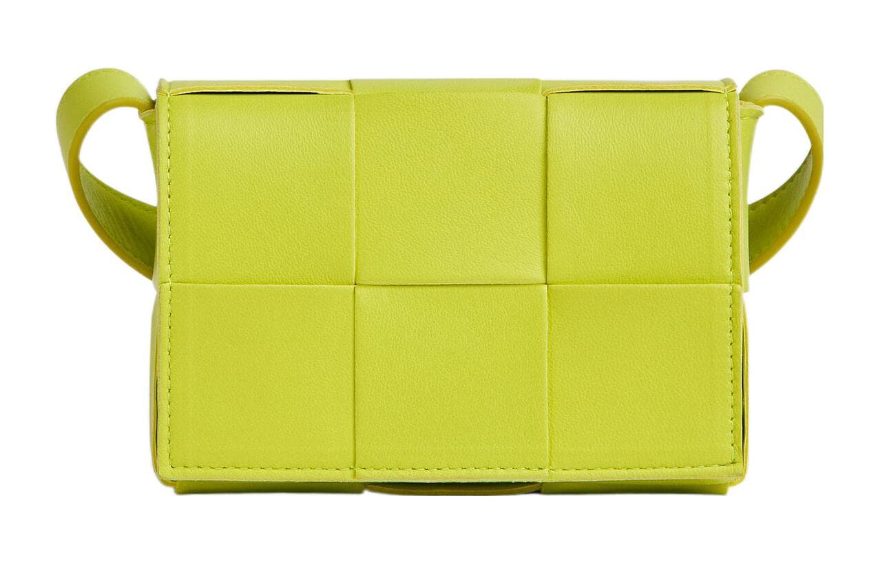 Сумка через плечо Bottega Veneta Cassette Kiwi Green - изображение 1