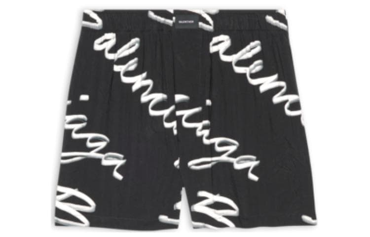 Шорты Balenciaga FW22 Logo Shorts - изображение 6