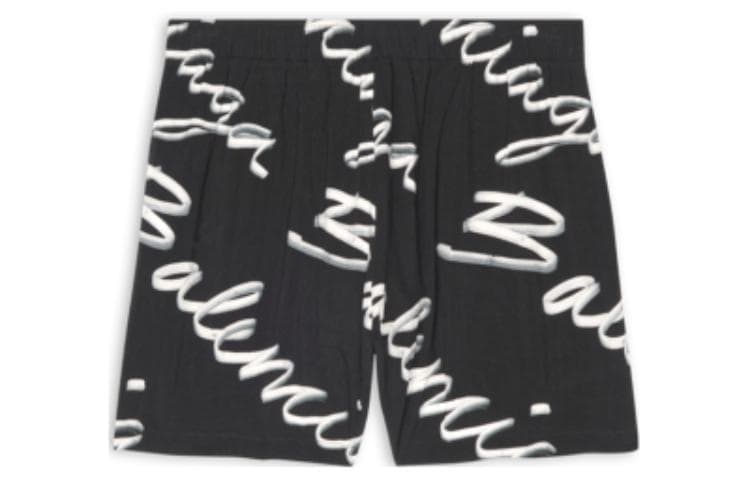 Шорты Balenciaga FW22 Logo Shorts - изображение 7