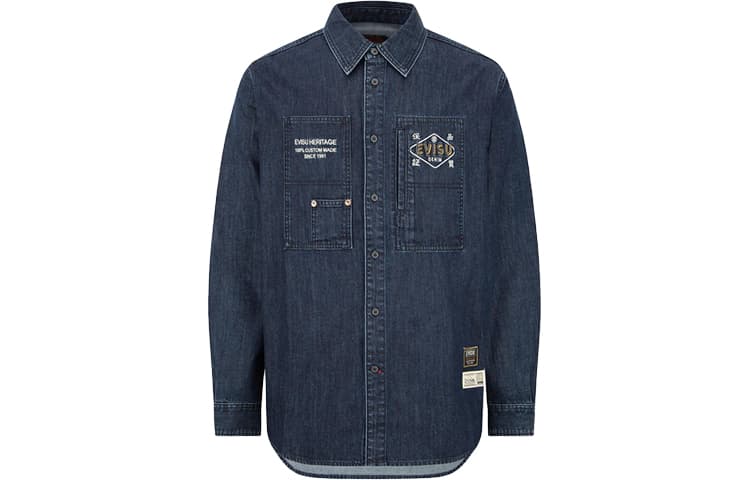 Рубашка EVISU FW22 AW22 m - изображение 2