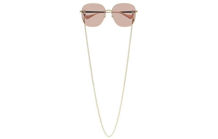 Солнцезащитные очки Gucci Square Metal Sunglasses - изображение 4