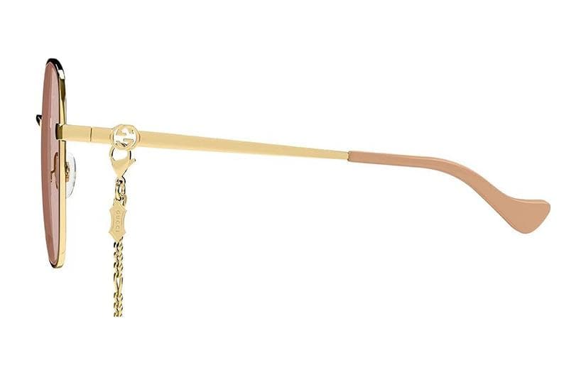Солнцезащитные очки Gucci Square Metal Sunglasses - изображение 3